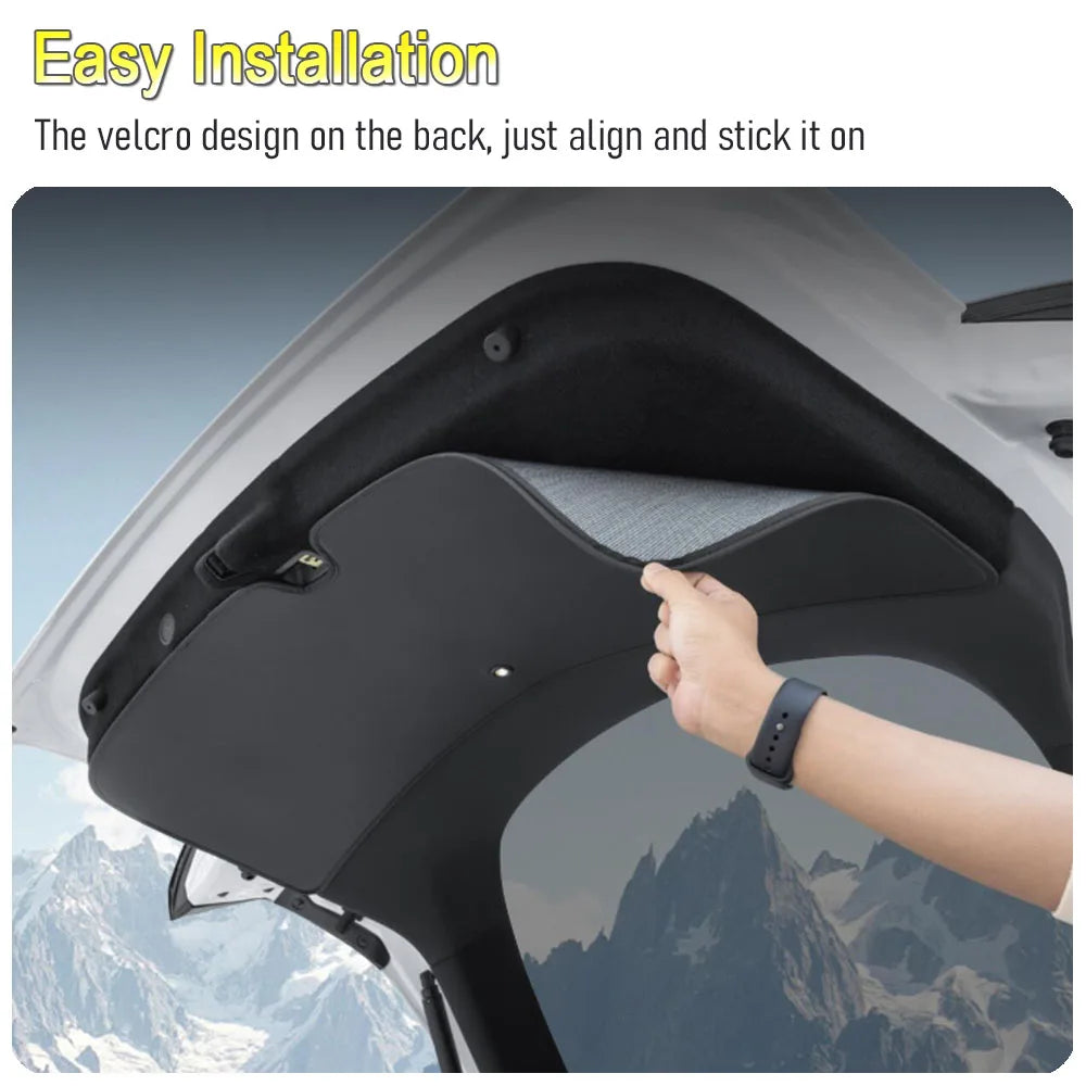 For Tesla Model Y Juniper Trunk Protective Pad Anti-dirty Pad Trunk Scratch Mat New Model Y 2025 2026 Tailgate Protective Mats Vue