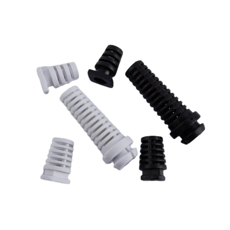 10Pcs 4.6/5.2/6mm Cable Gland Connector Rubber Strain Relief Cord Boot Protector Sleeve For Power Tool And Cellphone Charger Wir Vue