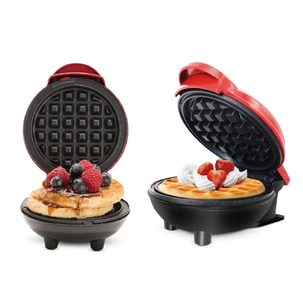 Quick Heat-Up Mini Waffle Maker Multifunction Household Appliance Electric Pancake Maker Mini Size Electric Baking Pan Vue