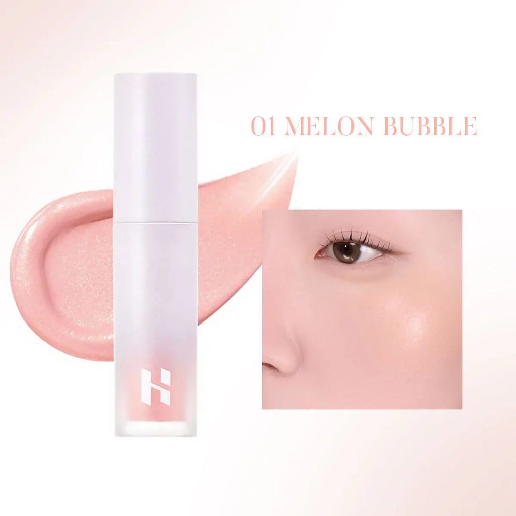 [ClearanceSale] HOLIKA HOLIKA LUMINOUS MILKFIT BLUSH 01&02,Skin-Fitting,Long Hold,Brightening Effect,K-Beauty,Korean Makeup Vue 01 MELON BUBBLE