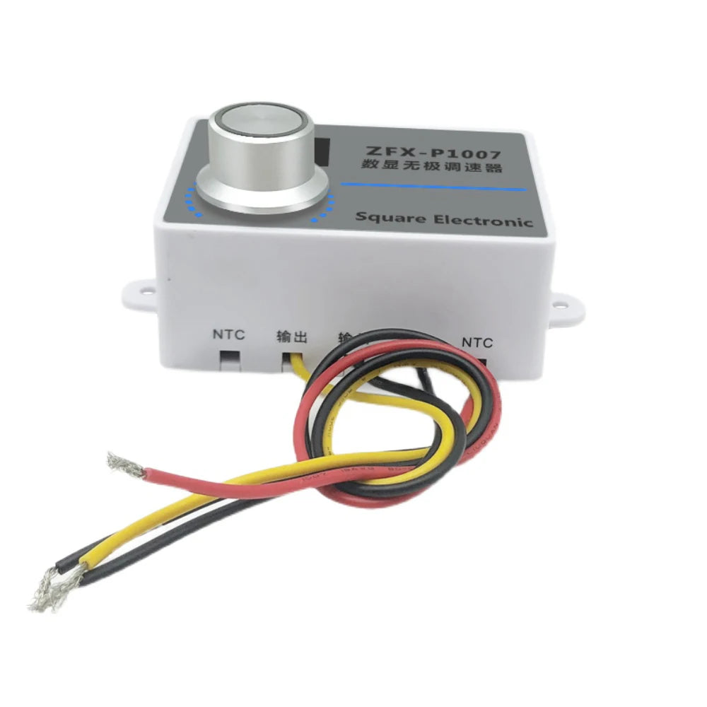 ZFX-P1007 Single Phase Speed Controller Digital Display Waterproof High Power Motor Speed Regulator Stepless Control Switch Vue