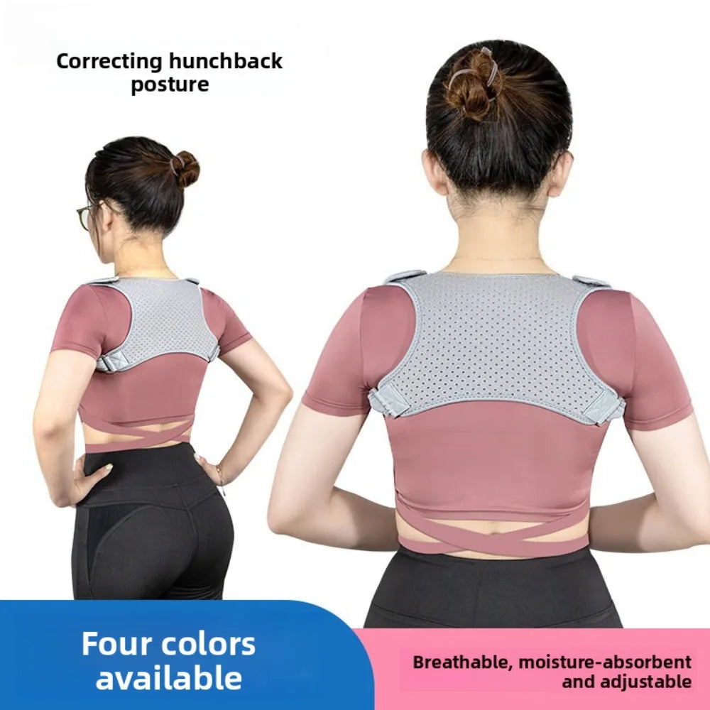 In Stock, Back Posture Correction Belt, Breathable and Adjustable, Available for Men and Women, Stretch Strap, Elastic Strap. Vue