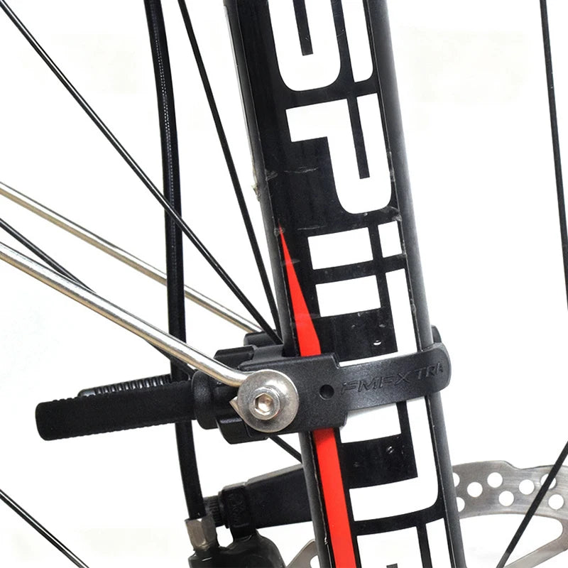 Front Rear Rack Converter Adjustable 2-Piece Bike Fork Clamp Mud