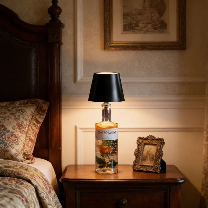 Wireless Bottle Lamp , Touch Control of 3 Colors and Stepless Dimming, Suitable for Wine Bottles, An Alternative To Wine Corks Vue