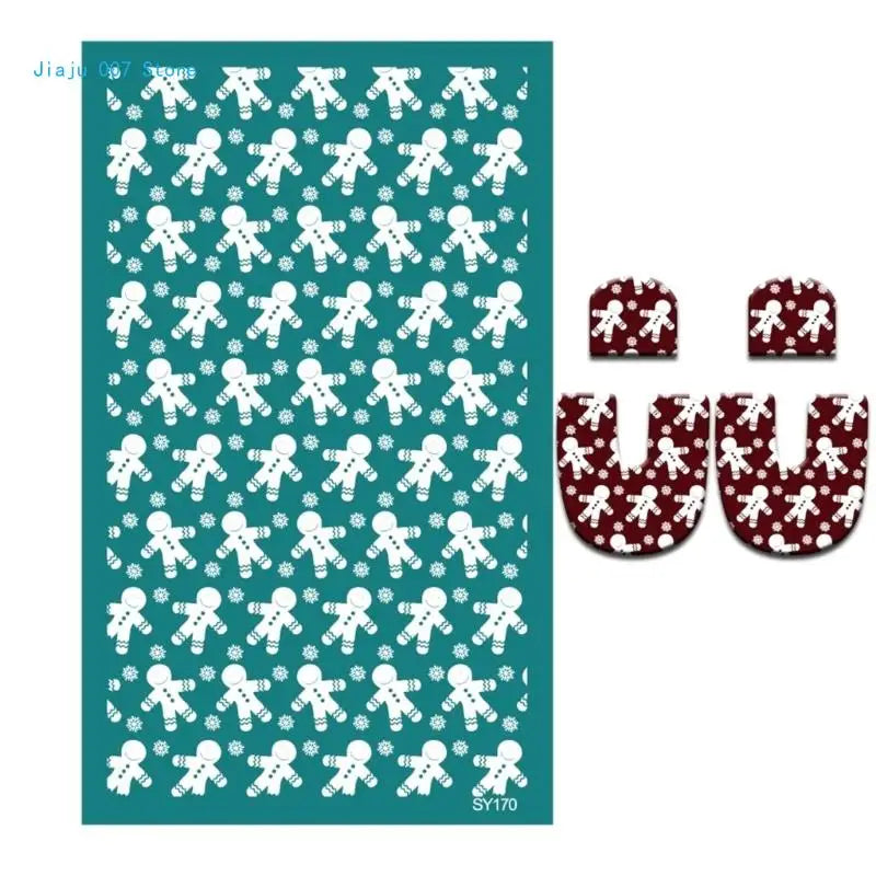 Christmas Silk Screen Stencils – Reusable Holiday Templates Craft Stencil Vue