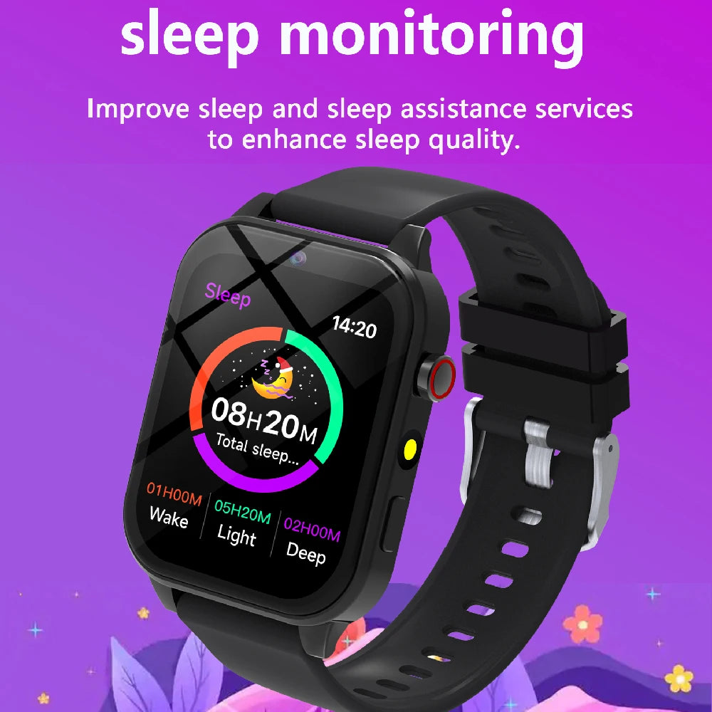 New Smart Watch Kids Toys 18 Games Sleep Monitoring Alarm Clock Calculator Steps Children Smartwatch Camera Boys Girls Gifts Vue