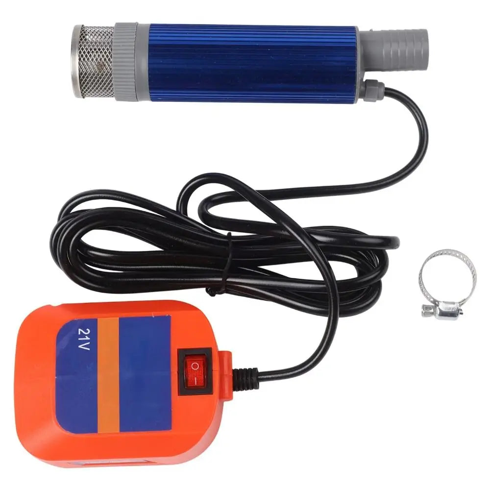 Industrial Lithium Battery Transfer Pump High Flow Rate Self-Priming Cordless Transfer Pump High Capacity 21V Lithium Battery Vue