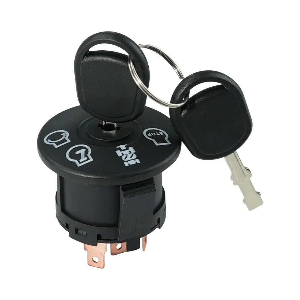 4-Position Ignition Key Switch 532193350 33457 for Lawn Tractor Ignition Key Switch Vue