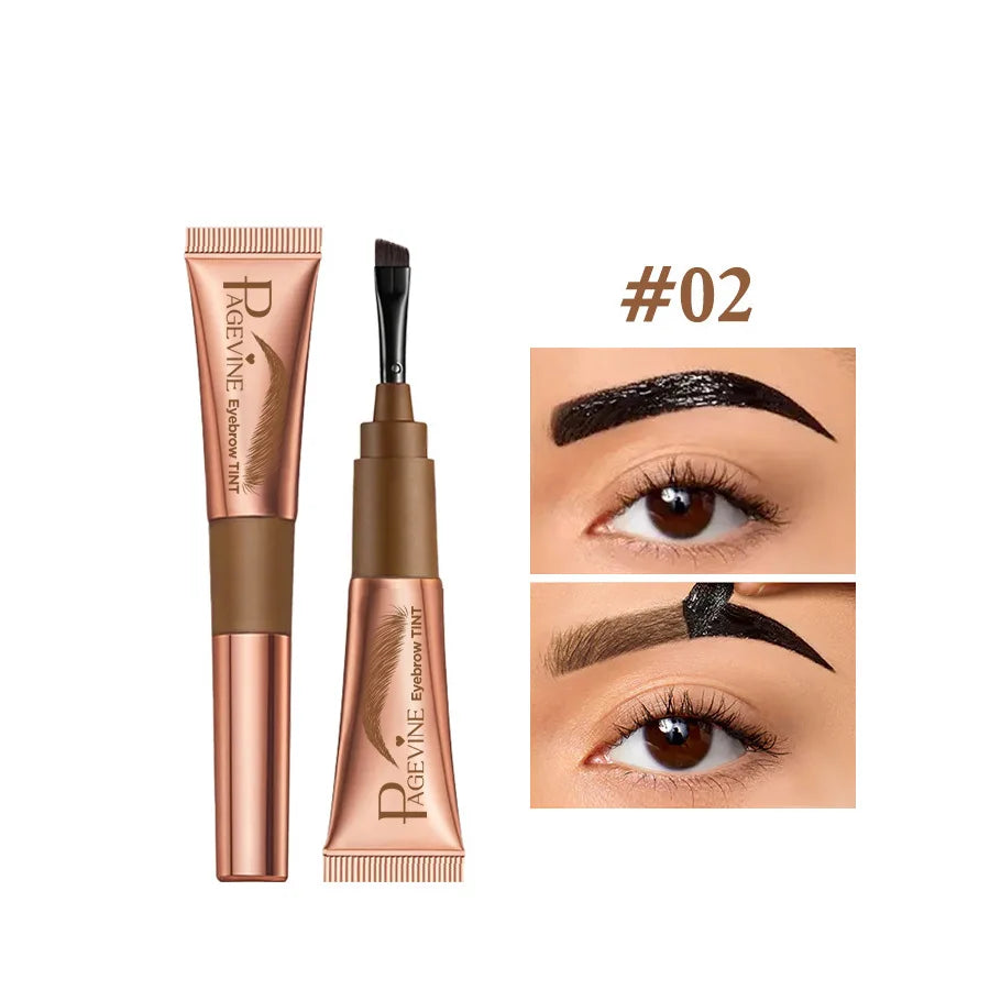 Dye Eyebrow Ointment Tear Pull Eyebrow Glue Waterproof Not Fade Dye Eyebrow Liquid Semi Permanent Eyebrow Pencil DIY Eyebrow Vue 02