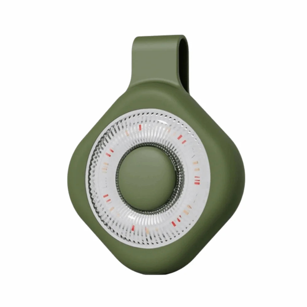 Portable Magnetic Phone Light 3 Color Temps Adjustable Brightness Clip on Flashlight Compact Rechargeable Mini Photo Fill Lamp Vue Green
