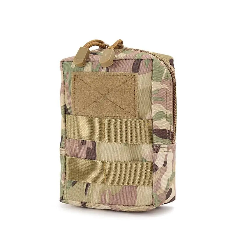 Multifunctional Accessory Tool Bag Outdoor Waist Pouch Zippered