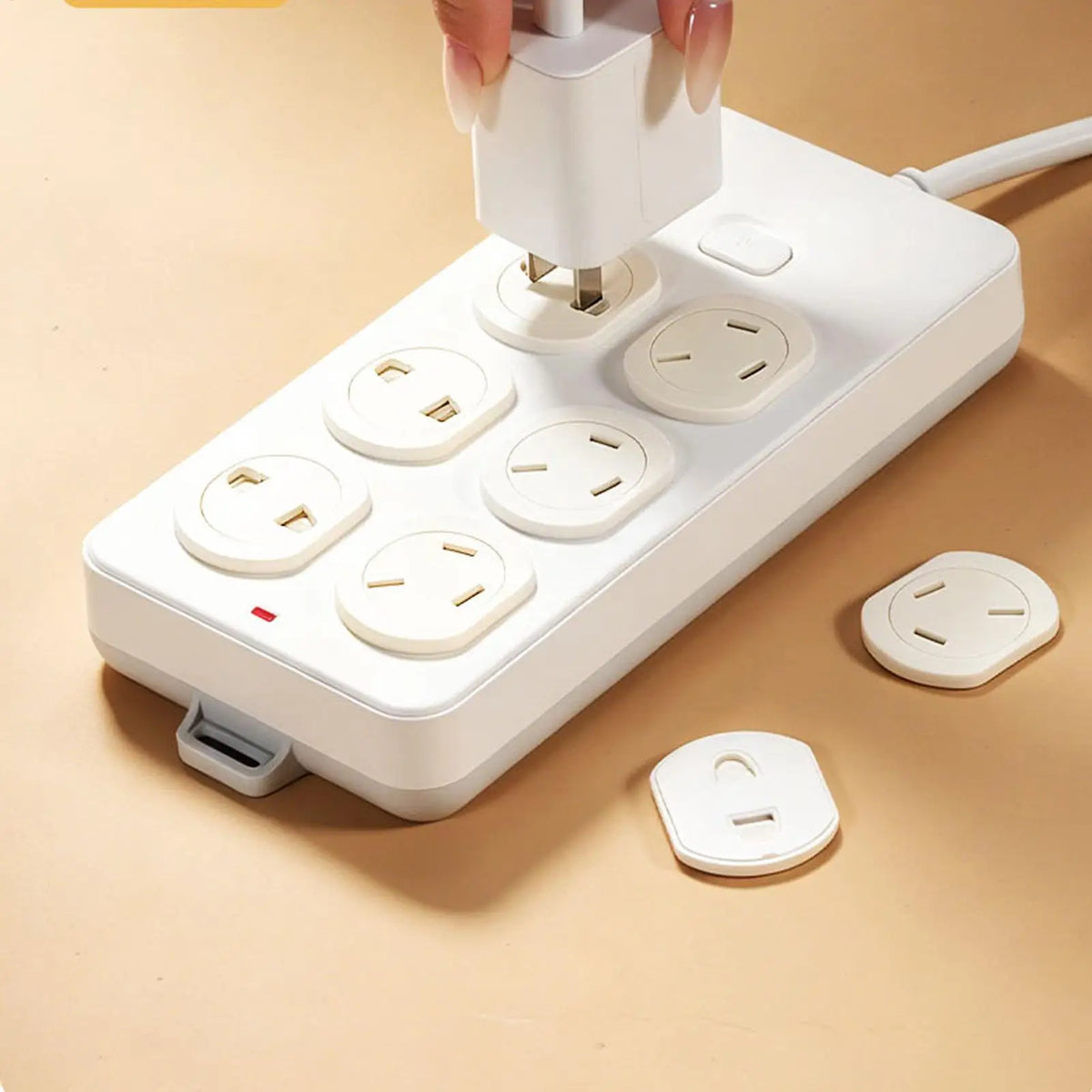 Self-Locking Child Safety Outlet Covers, Baby Proof Electrical Socket Protectors Cover For Home Wall Anti-Shock Plug Guards Kids Vue