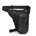 Compact Hard Shell Motorbike Thigh Bag Lightweight Waterproof Waist