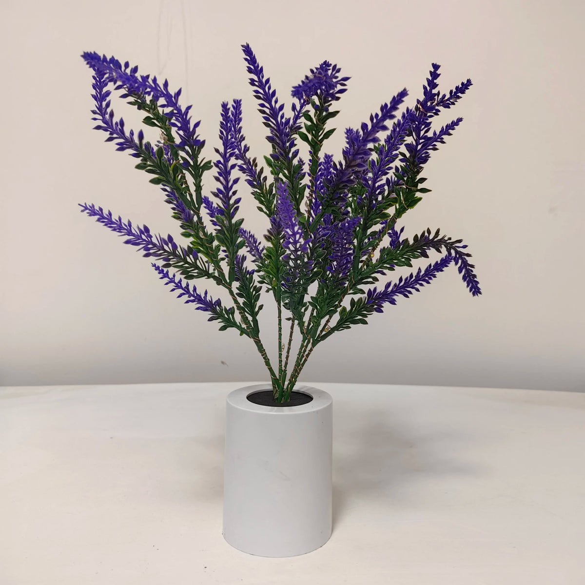 Night Light Battery Power Lavender Flower Lights Interior Lighting Bedroom Bedside Desktop Decoration Table Lamp Night Lamps Vue