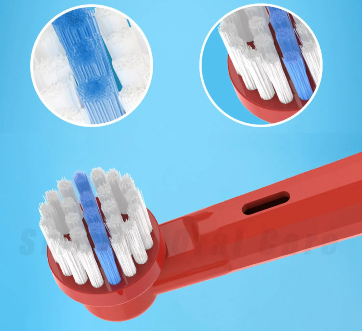 Applicable Replacement Electric Toothbrush Head For Oral-B D100K 3710 D12 D10 D100 Soft Bristle Oral B Children's Brush Head Vue