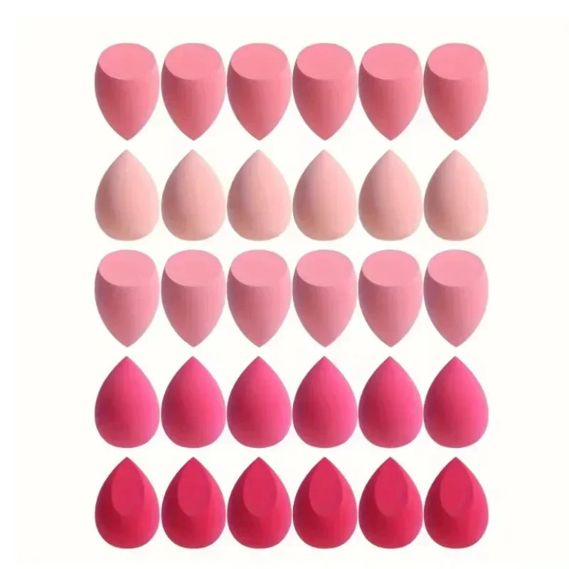 4/7/18piece makeup sponge set suitable for liquid BB cream powder application makeup egg dry wet dual-use powder puff girl Vue