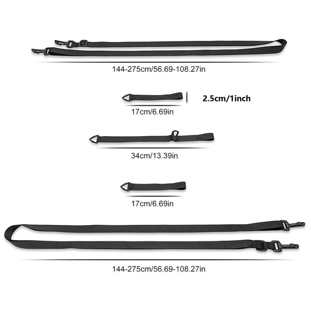 Adjustable Hooks Umbrella Fixing Straps Quick Installation Weatherproof Wind Protection Strap Windproof 5 Pack Fixed Band Vue Black 5 Pack