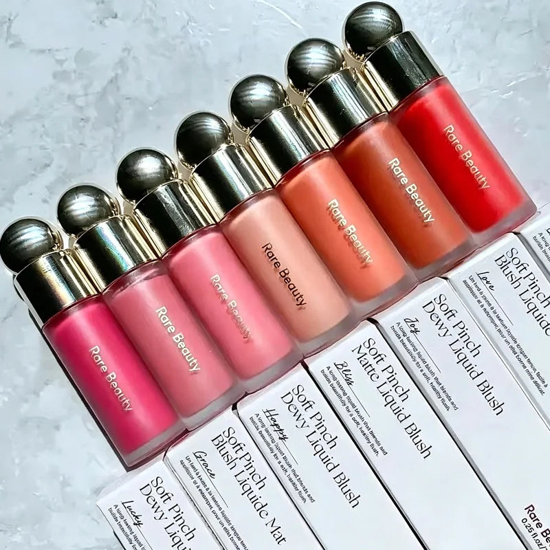 Fashion Cosmetics Brand Rare Beauty Silky Skin Melting Liquid Blusher Delicate Contour Natural Highlight Original Girl Makeup Vue