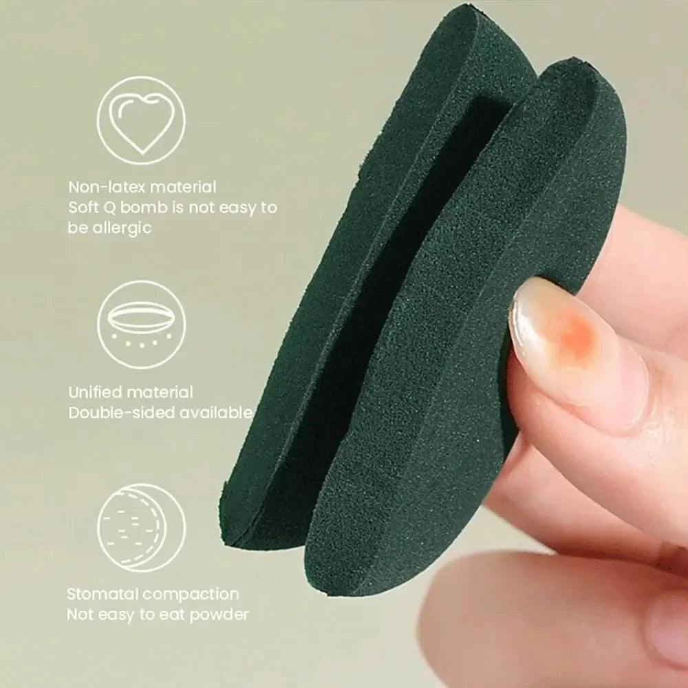 7PCS Powder Puff Prevents Bacteria Buildup Powder Puff Storage Box Evenly Applies Makeup Create A Flawless Makeup Look Vue