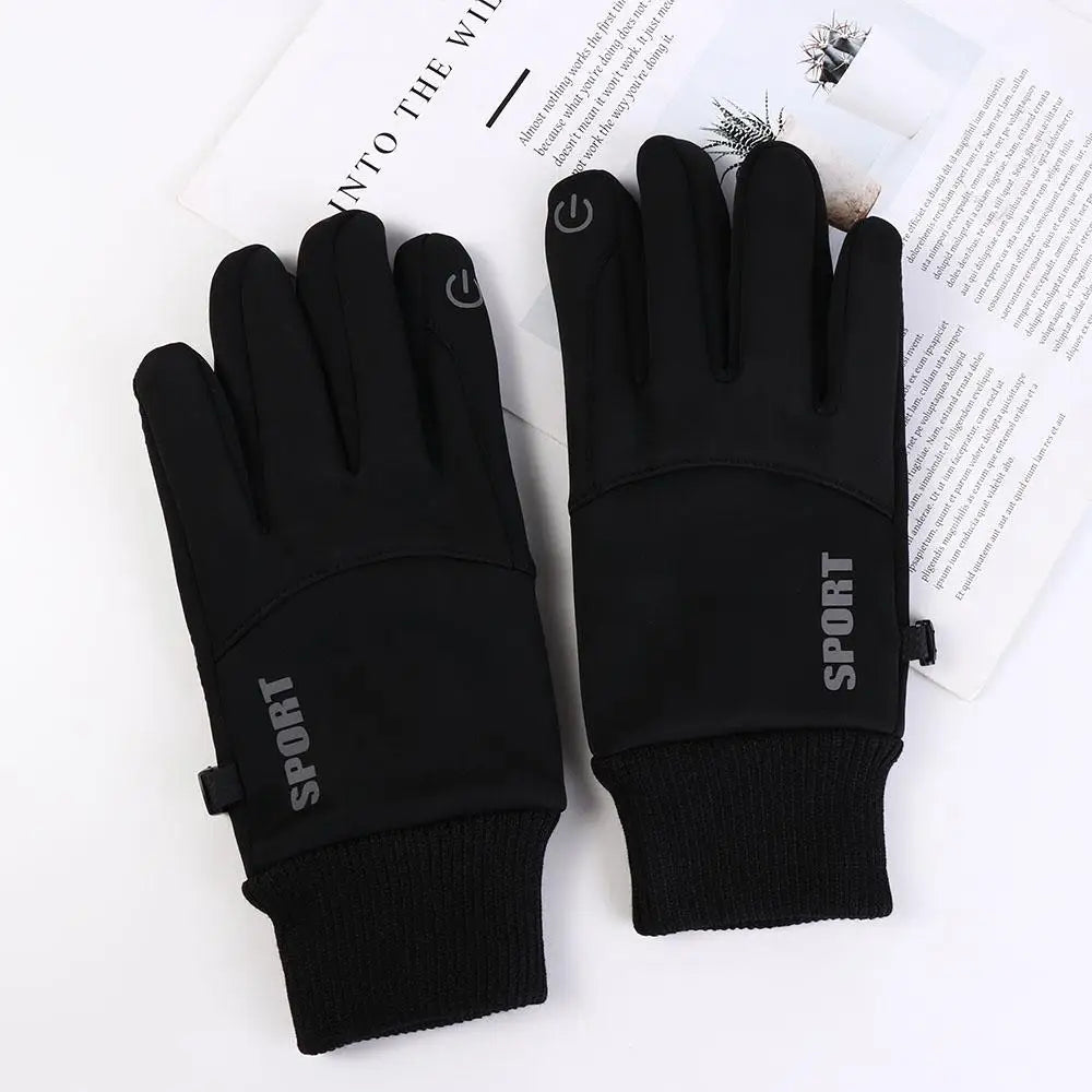 Autumn and Winter Touchscreen Gloves Waterproof Anti-Slip Commuting Gloves Lightweight Windproof Cycling Snow Ski Gloves Vue