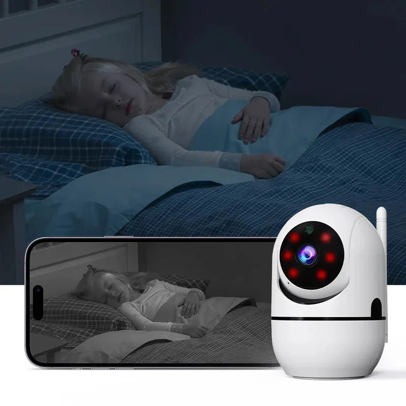 8MP WiFi Indoor Security Camera – AI Tracking & Night Vision Indoor Security Camera Vue