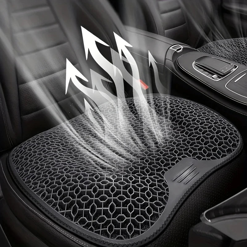 1PC Honeycomb Gel Orthopedic Seat Cushion, Breathable Tailbone Support Chair Pad for Car Office Home, Washable Lightweight Vue