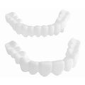1 pair Teeth Veneers Men Women Brightening Dentures Temporary False Teeth Cover Instant Imitation Braces For Confidence Smile Vue A