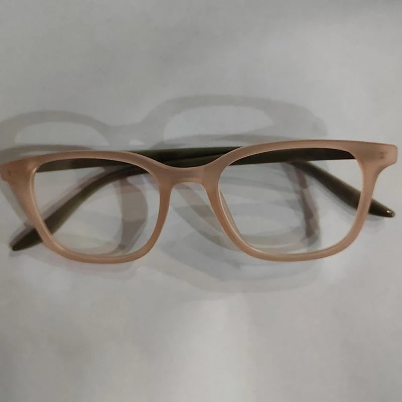 Fashion Vintage Frosted Square Optical Glasses Frame Simple Trendy Unisex Eyeglasses For Women Men Literary Retro Matte Eyewear Vue A3