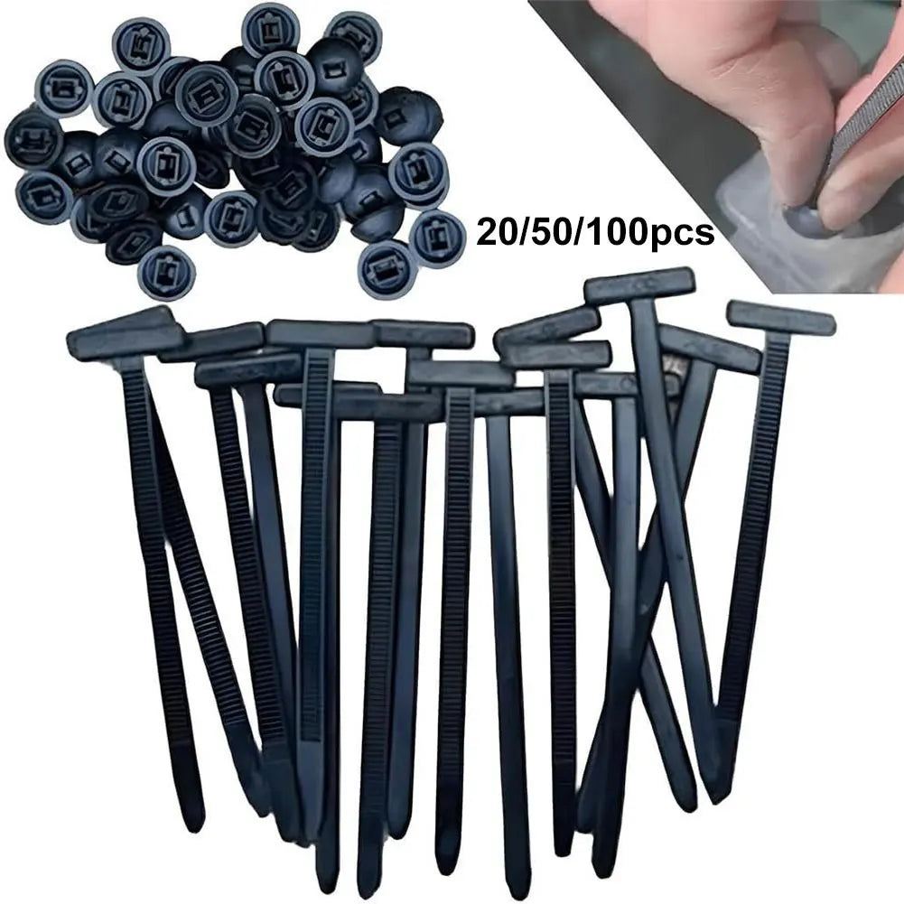 Heavy Duty Nylon Zip Ties Self-Locking Cable Ties 10–100 Pack Nylon Cable Ties Vue