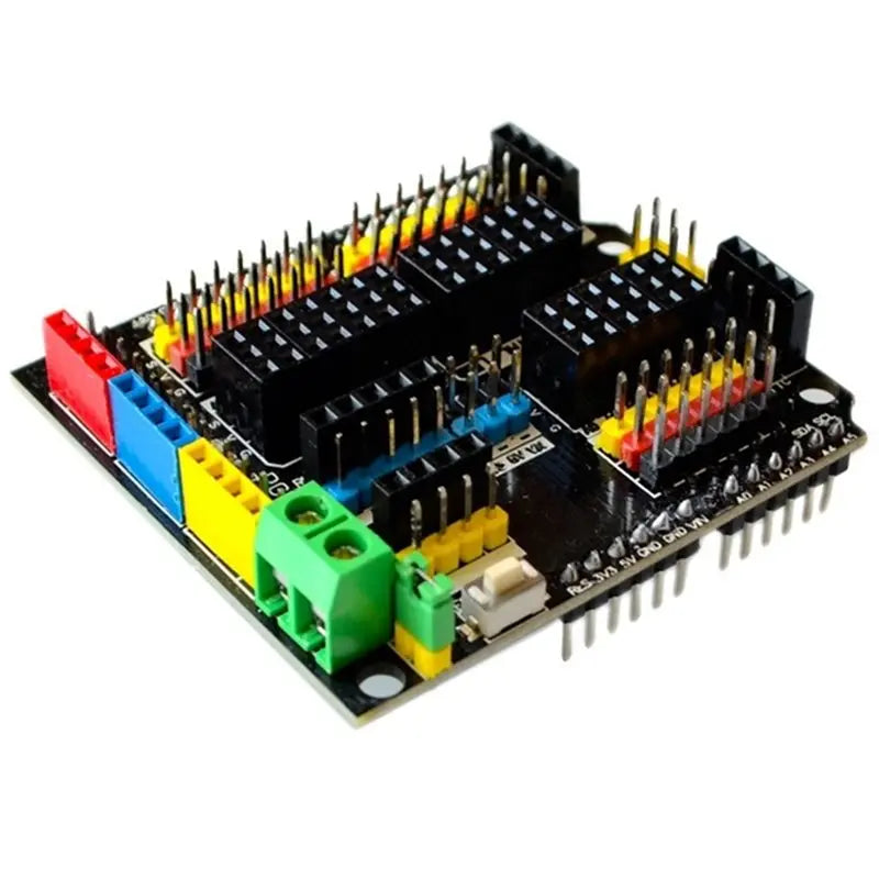 Hot-Sensor Shield V5.0 Robot Electronic Building Block Sensor For UNO-R3 Vue As Shown