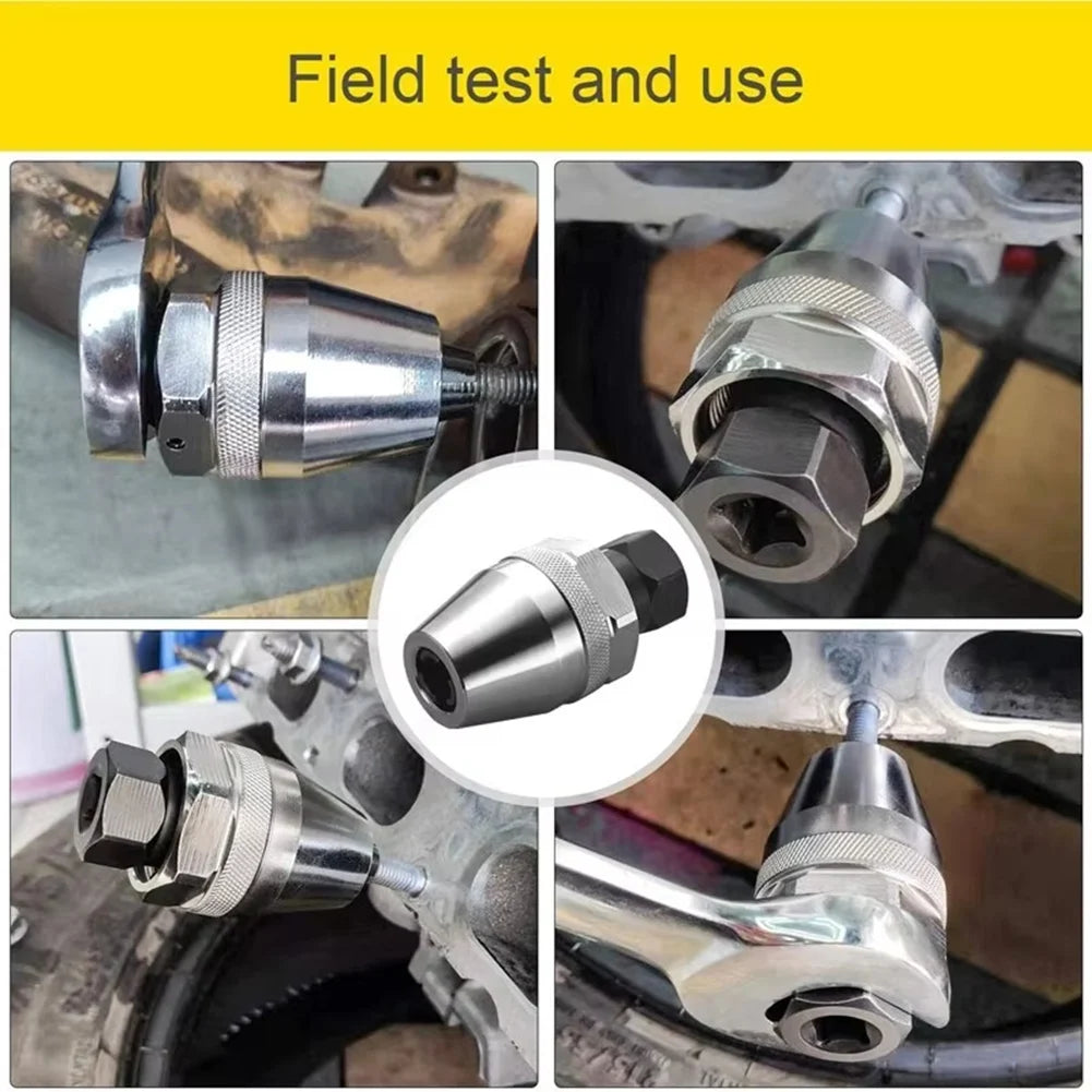 ABKW-Broken Bolt Remover Screw Tool Damaged Stripped Stud 6-13Mm High Performance Bolt Extractor Vue