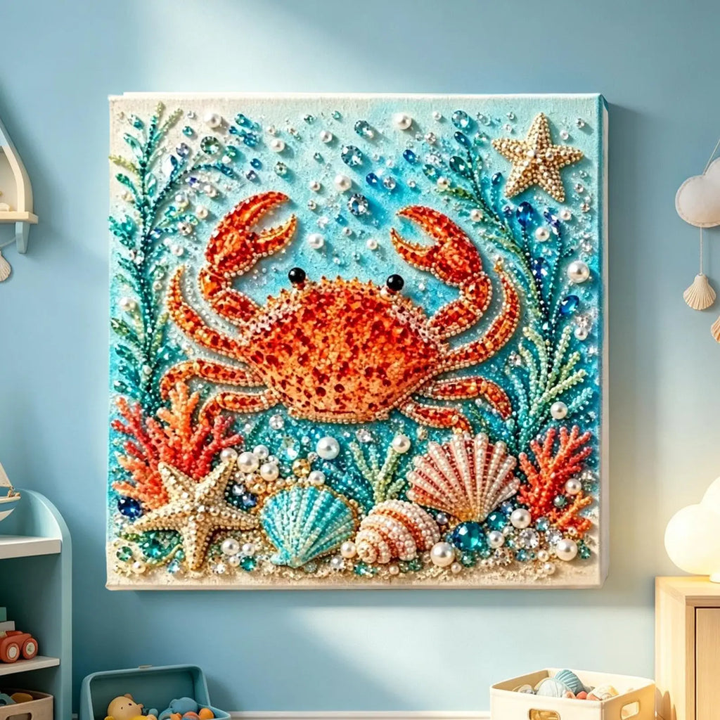 Pearl Beads DIY Craft Kit Handmade Wall Art Decor Set, Perfect for Home, Apartment, Cabin, Gift for Adults Men Women Vue