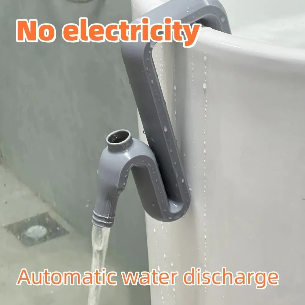 Self-priming Design Rainwater Transfer Pipe Easy Installation PP