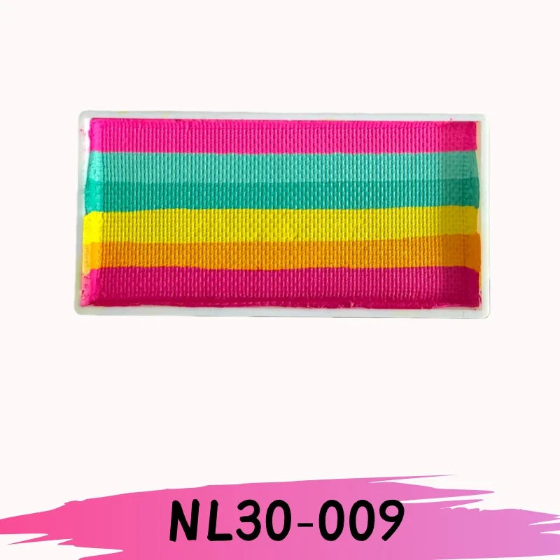 30g High Quality Non-Toxic Water-Based Split Cake Face Body Paint for Kids Festival Cosplay Vue NL30-009 China Mainland
