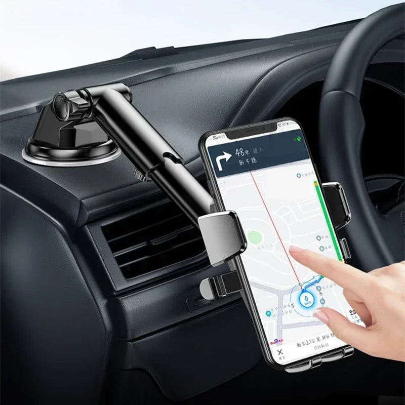 Sucker Car Phone Holder Mount Stand Suction Cup Smartphone Mobile Cell Support in Car Bracket For iPhone Xiaomi Huawei Samsung Vue