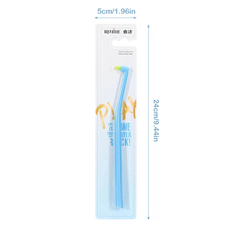 Orthodontic Interdental Brush Soft Teeth Cleaning Toothbrush Oral Care Tool Small Head Soft Hair Adult Oral Hygiene Care Tools Vue