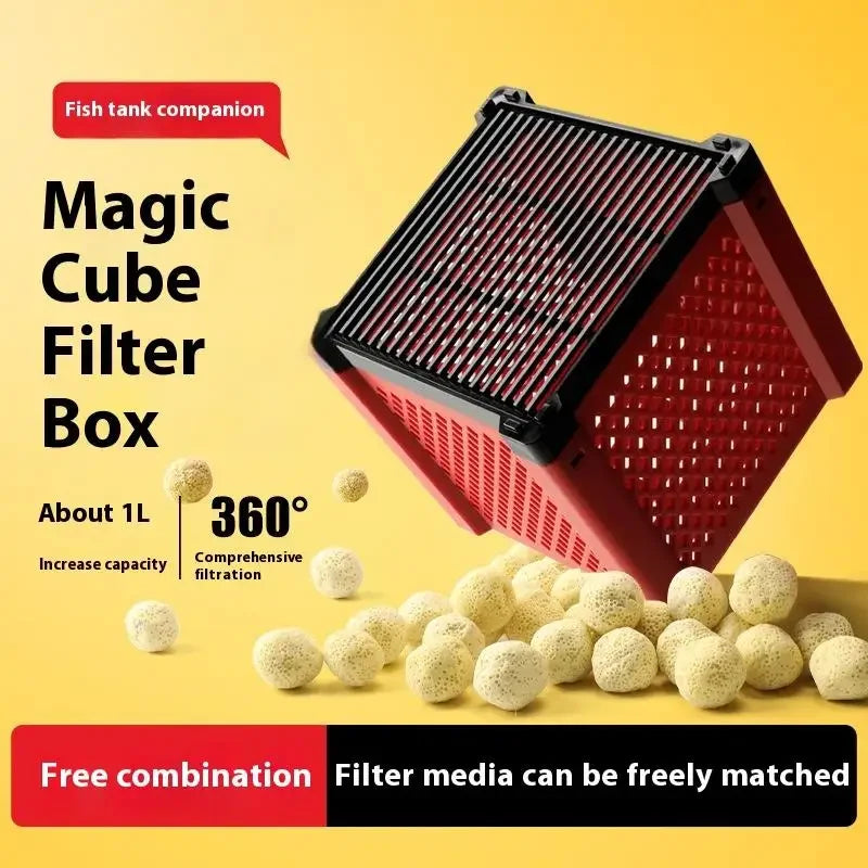 Activated Carbon Aquarium Water Filter Cube Deodorant Water Purifier Ultra Strong Filtration Purification Cube Aquarium Filter Vue