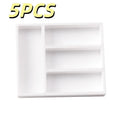 5Pcs 1/12 Dollhouse Tableware Sundries Storage Tray Table Drawer Storage Case Dressing Desk Jewelry Stationery Organizer Vue A1