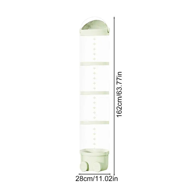 Transparent Plush Toy Storage Tube Large Capacity Doll Organizer Box Moisture-Proof Stuffed Animal Container for Kids Toy Vue