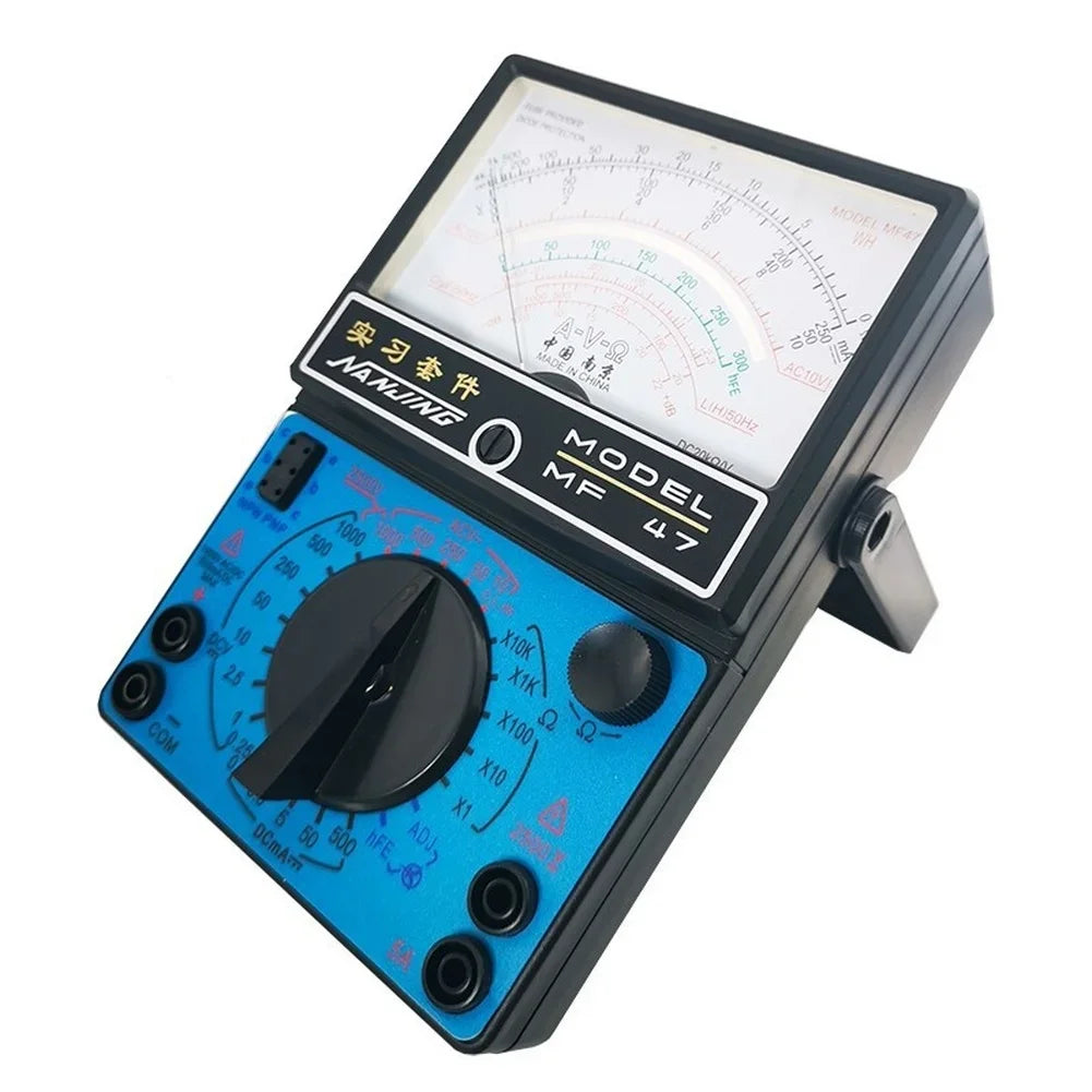 MF47 Analog Multimeter DIY Kit – AC/DC Voltage & Capacitance DIY Multimeter Kit Vue