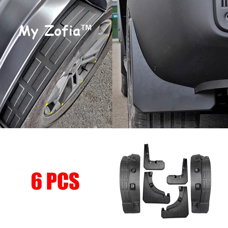 Mudguards Splash Guards Fender Fit for For JETOUR T2 Shanhai T2 2024 2025 2026 Car Special Door Lining Baffle Car Accessories Vue B