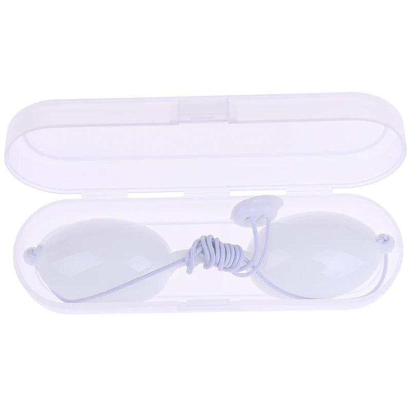 Eyepatch laser light protective safety glasses goggles IPL beauty clinic patient Vue White