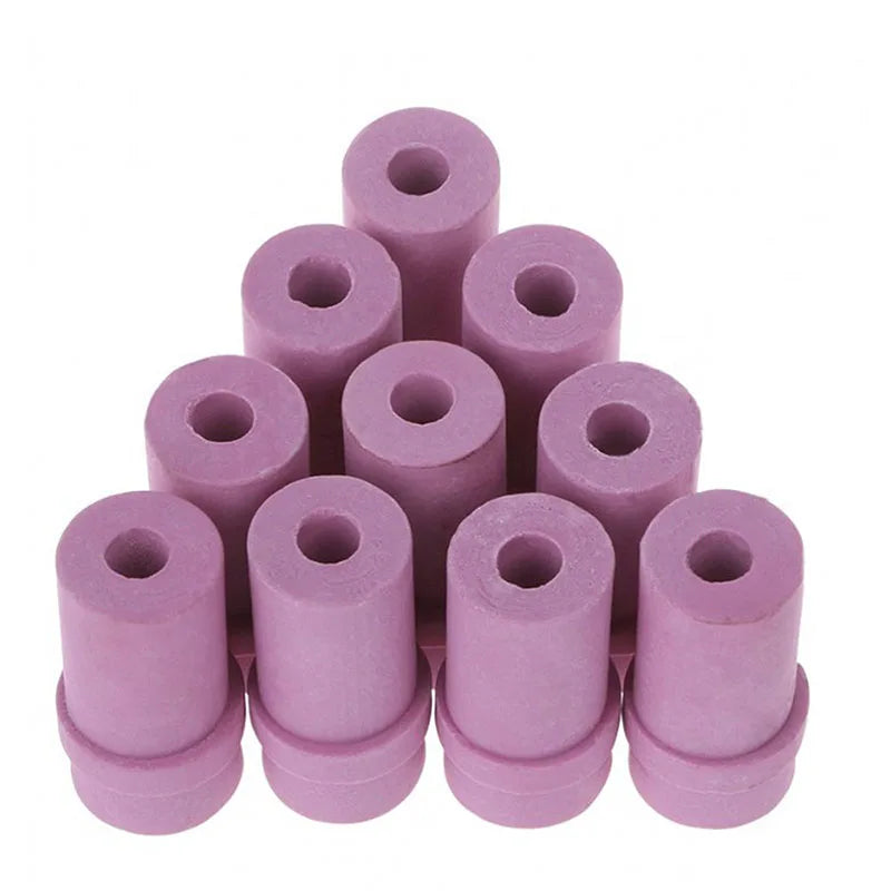 10Pcs 4.5/5/6/7mm Ceramic Sandblast Nozzle Air Sandblaster Tips For Pneumatic Blasting Tools Accessories Vue