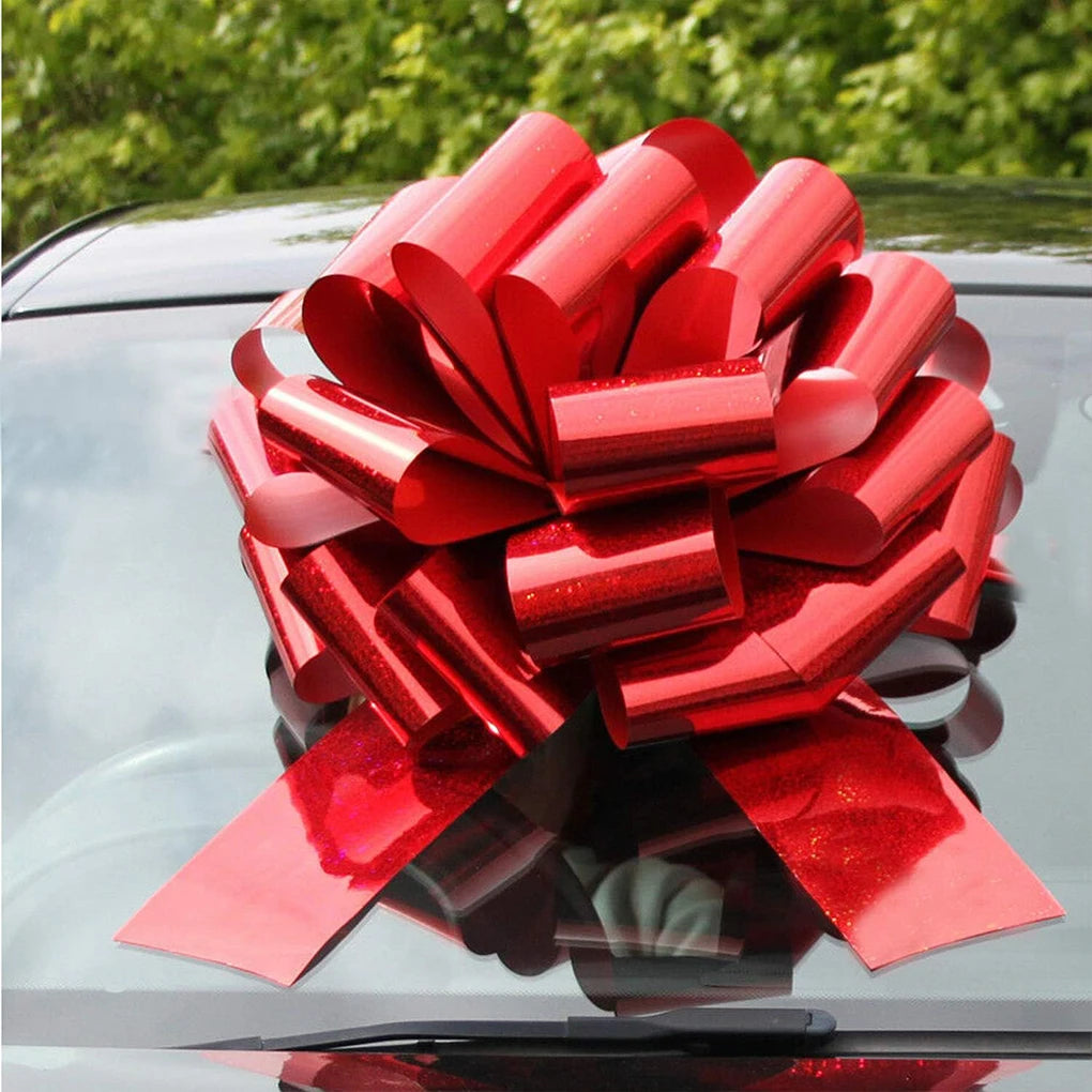18Inch Big Car Bow Giant Extra Large Bow For Cars Ribbon Pull Bows Large Gift Decoration Vue