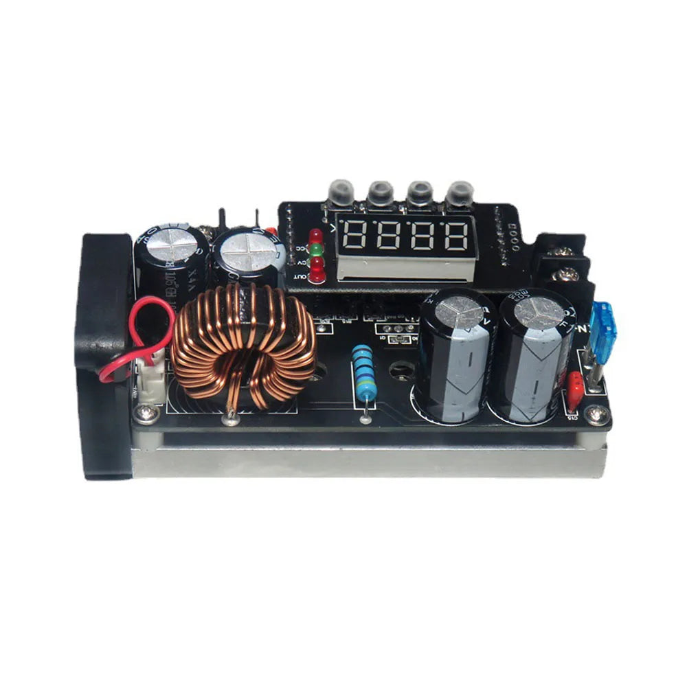 DKP6008 CNC Adjustable DC Step-down Stabilized Power Supply Module Constant Voltage and Constant Current Voltmeter with Fan Vue