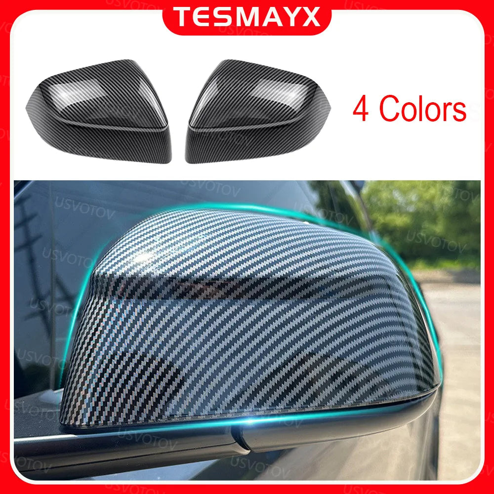 Anti-scratch Rearview Mirror Guard Cover for Tesla Model 3 YL Model Y Juniper Standard Accessories 2026 2025 Side Mirror Covers Vue