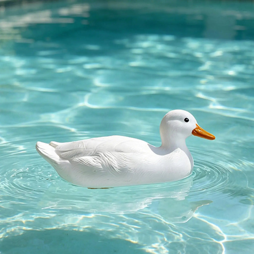 Solar Floating Pool Lights, Cute Duck Design Waterproof LED Lamp, UV Resistant Outdoor Decor for Garden Pond Fountain decorate Vue