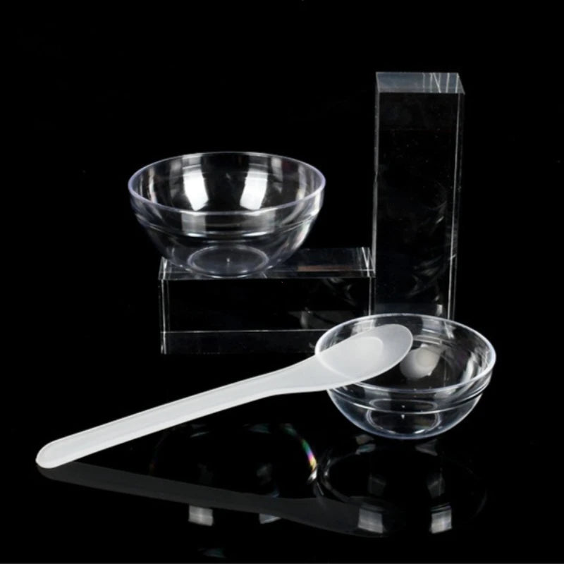 5 Pcs Container Skin Care Tools Cream Lotion Holder Essential Oil Bowl Cosmetic Mix Bowl Facial Mask Prep Measuring Bowl Vue