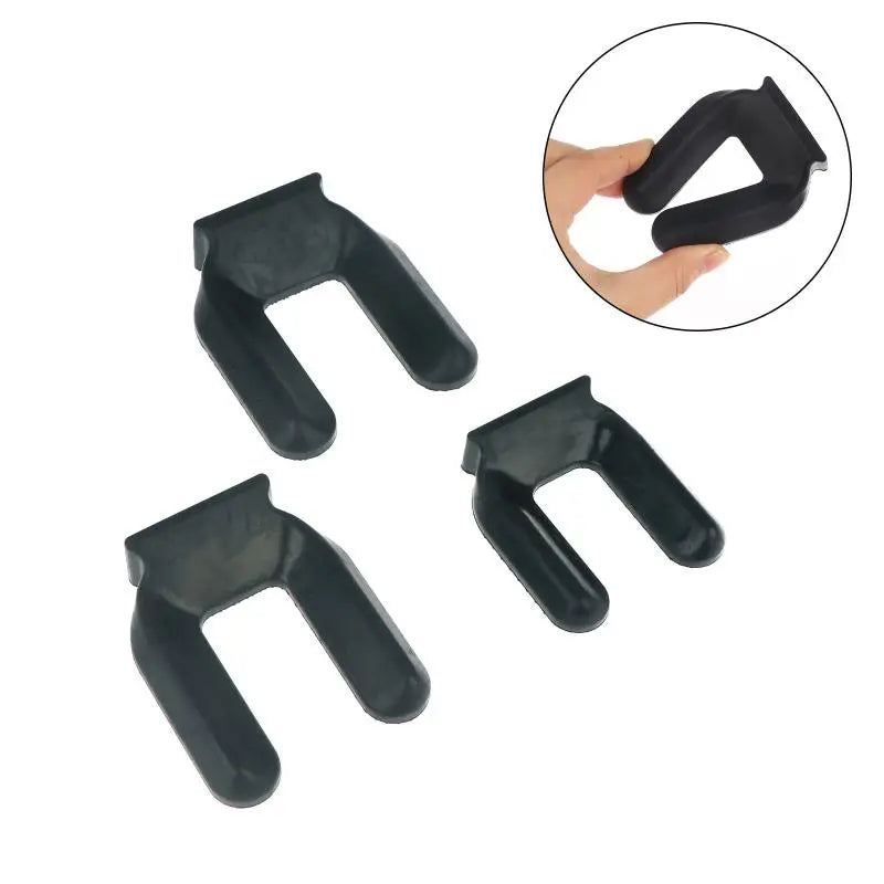 Rubber Anti Slip Office Chair Wheel Stopper Pad Furniture Caster Foot Protector For Stable Sitting On Any Surface Vue