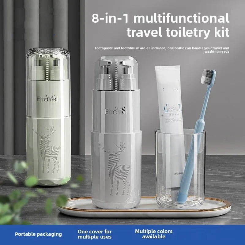 Portable Toiletries cup, Gift items, Storage cup, Travel Toiletries set, 5/8 Piece Travel outfit Vue